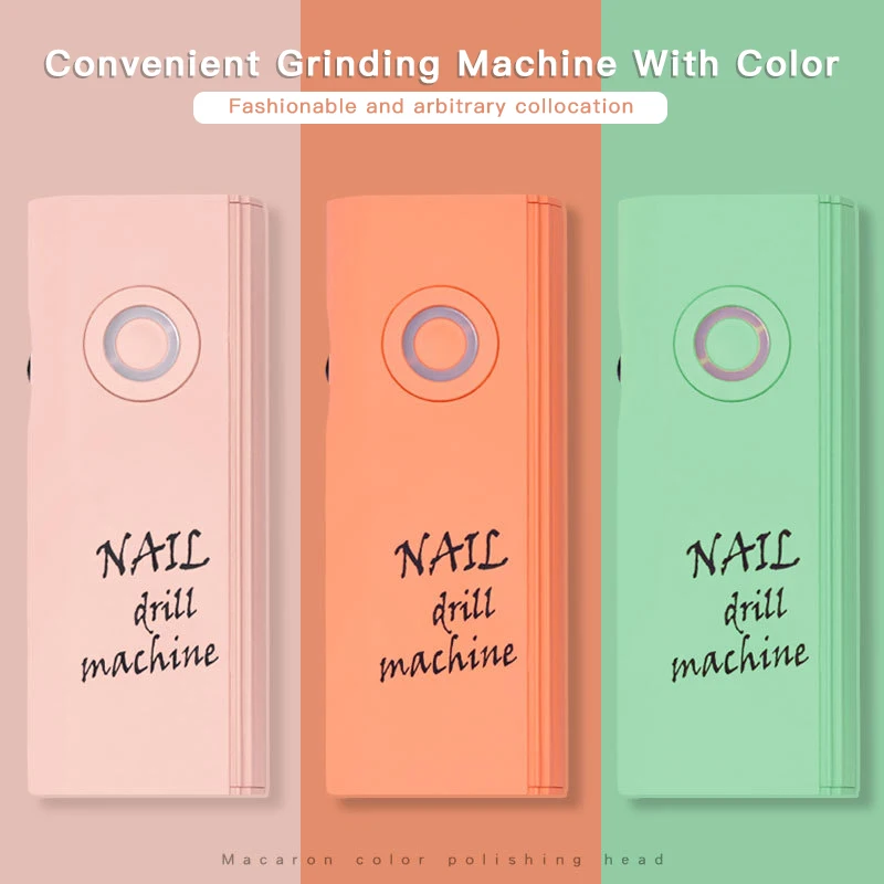 30000 об/мин Перезаряжаемые Портативный Электрический Фрезер для ногтей фрезер