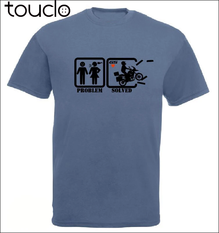 Мужские футболки модный грубый Топ футболка с круглым вырезом решим проблему