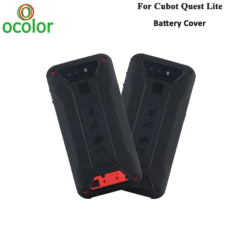 ocolor For Cubot Quest Lite Battery Cover Hard Bateria Protective Back Replacement Phone Accessories | Мобильные телефоны и