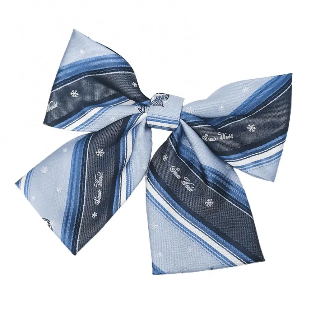 Галстук DK унисекс с принтом снежинок изысканная работа в японском стиле Униформа