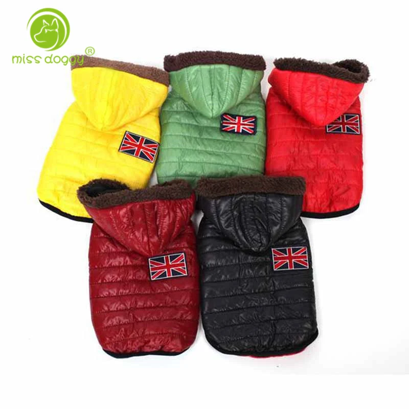 Зимнее пальто для домашних питомцев одежда собак зимняя теплая маленьких