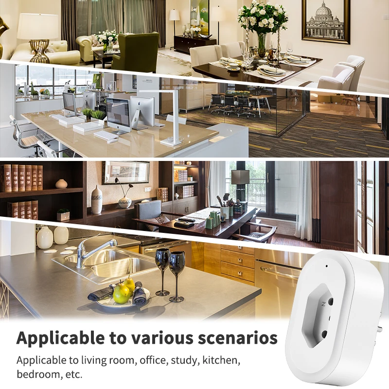 Смарт-розетка с поддержкой Wi-Fi 16 А | Электроника