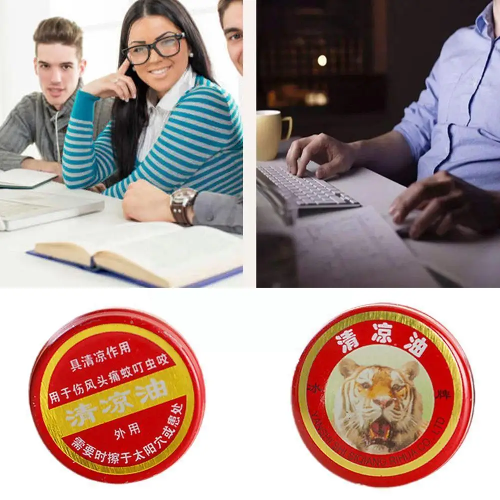 

Тигровый бальзам, охлаждающее масло, мятный крем, освежающее искусство, от комаров, головокружения, против зуда, укусов тела L9Y6