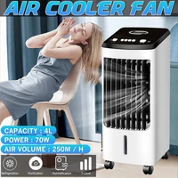 70w home mini air conditioner portable air cooler personal space water cooler fan air cooling fan for summer rechargeable fan
