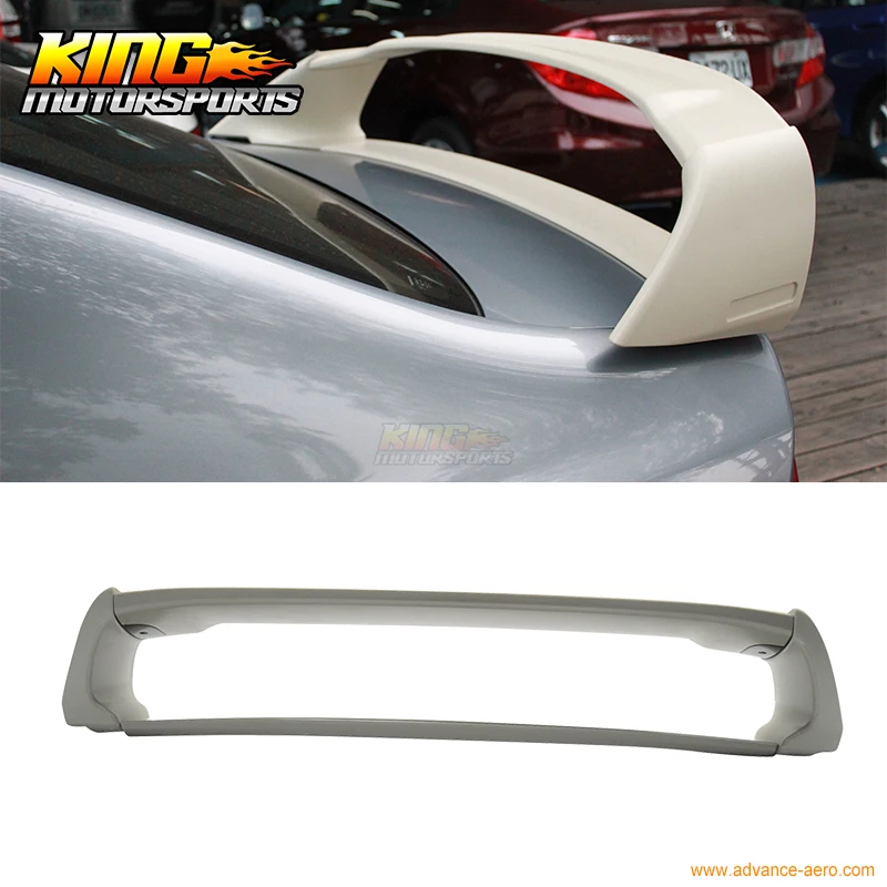 Подходит для 2006 2011 Honda Civic 4Dr Mugen стиль спойлер заднего багажника крыла (ABS)