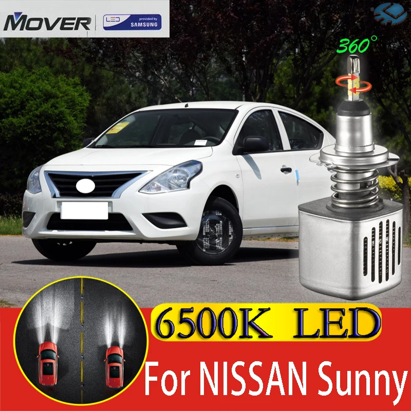 Автомобильный головной светильник светодиодный SAMSUNG для Nissan Sunny Latio