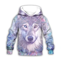 wolf 3d printed hoodies family suit tshirt zipper pullover kids suit funny sweatshirt tracksuitpant shorts