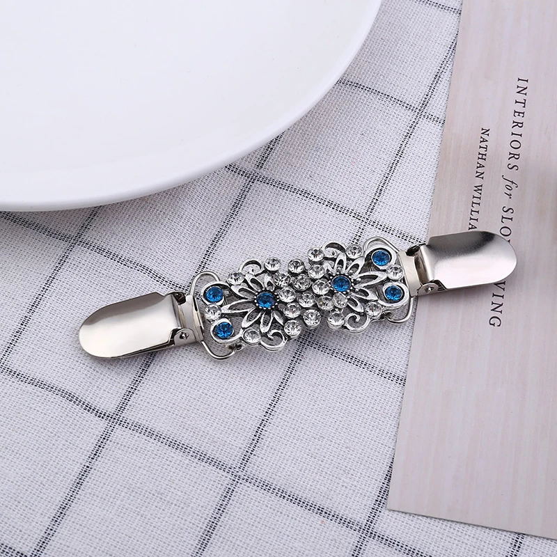 

1PCS Sweater Shawl Clips Cardigan Clip Collar Duck-mouth Plated Metal Clip Holder Garters Accessories Jewelry Gift