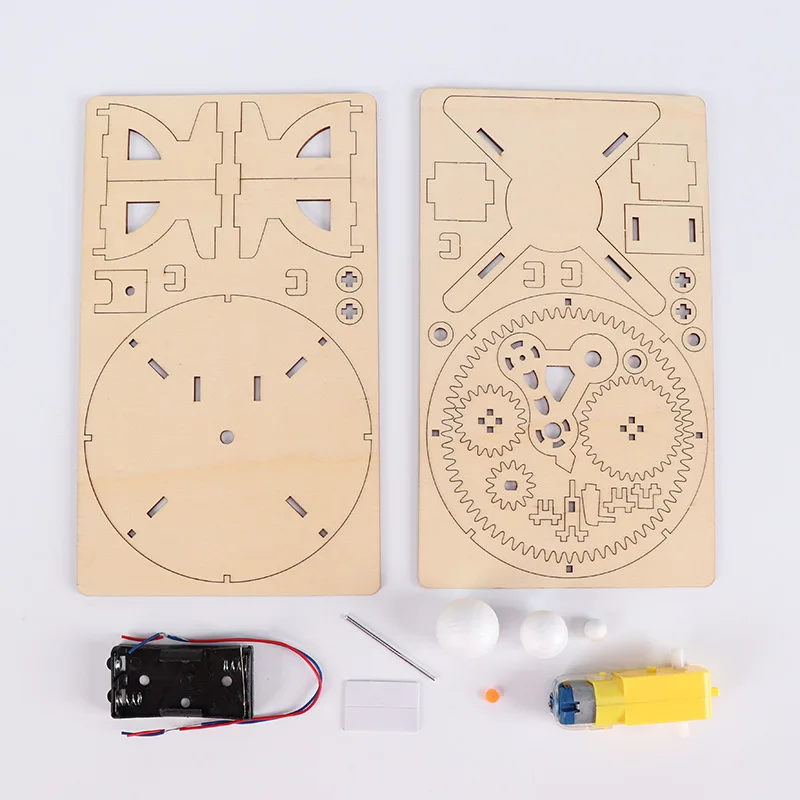 Деревянная игрушка сделай сам солнечная система глобус земля солнце луна