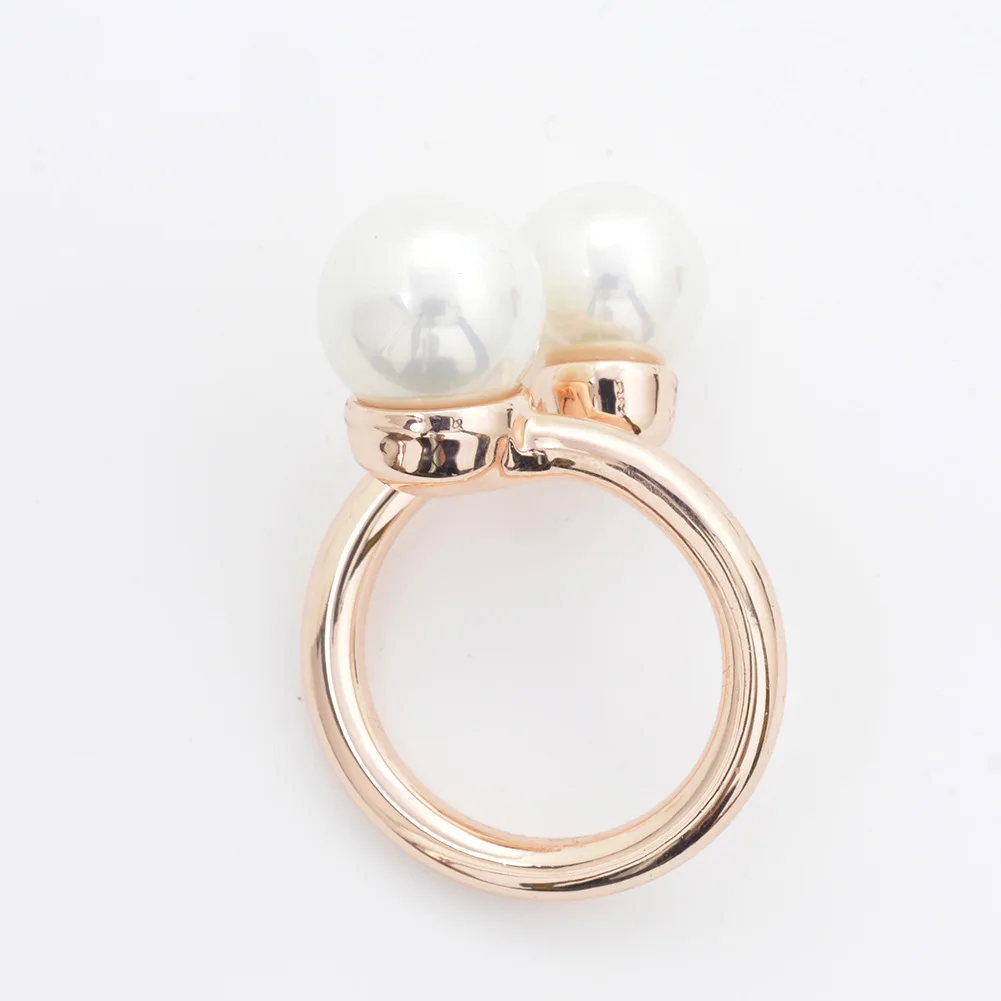 Модная простая высококачественная брошь на шарф с жемчугом из сплава цвета