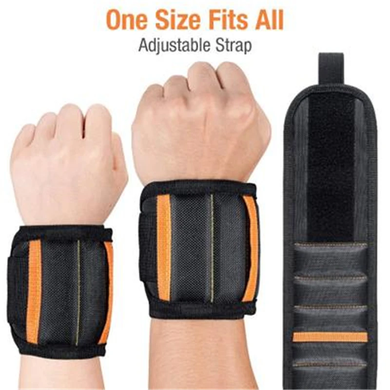 Портативный магнитный браслет магнит для сумки электрика наручные пояс