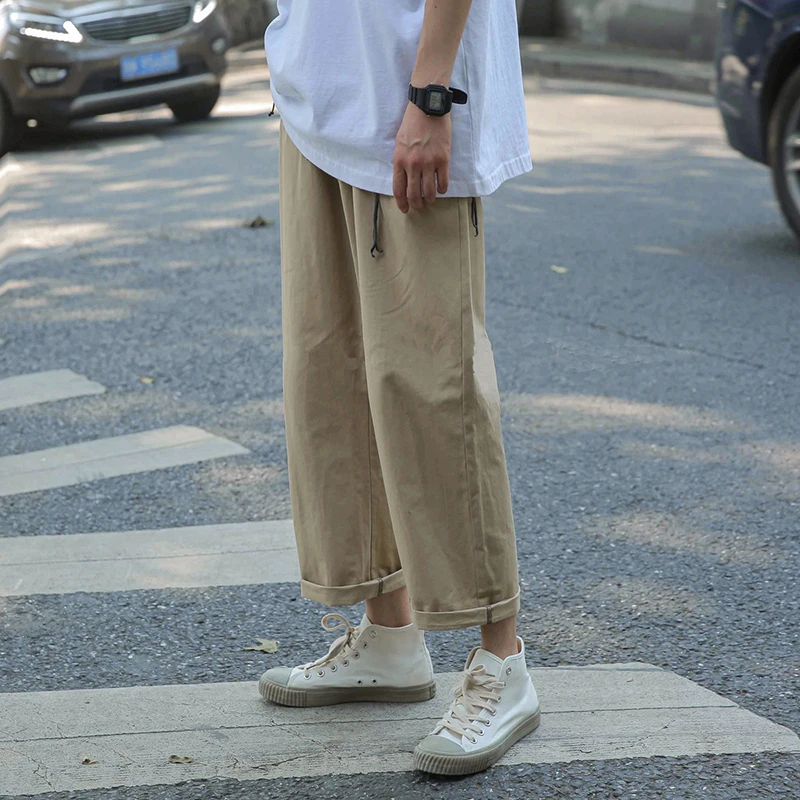

MOGU Fashion Men Black Joggers Pants Summer 2020 Mens Cargo Pants Male Spring Streetwear Overalls Sweatpants New Arrivals