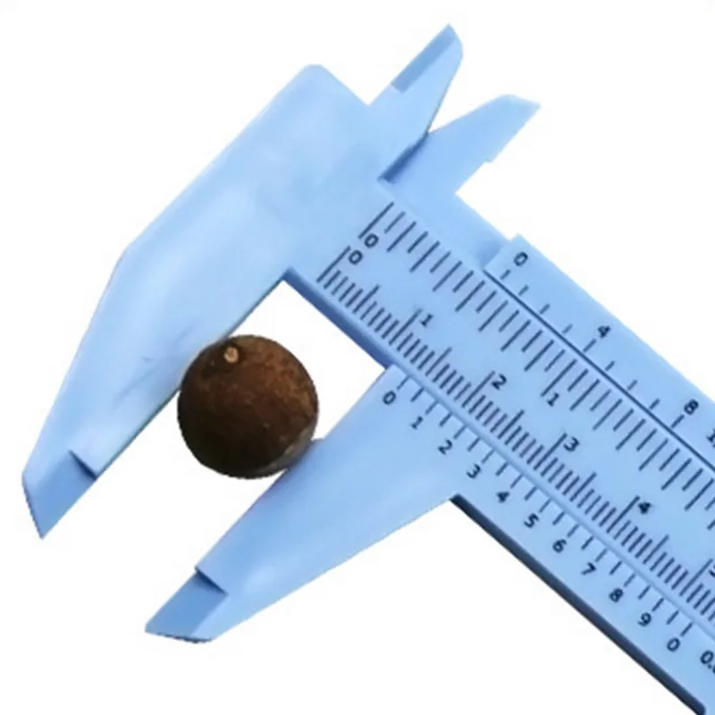 

0-80mm/0-150mm 0.5mm Vernier Caliper Double Scale Plastic Vernier Caliper Measuring Student Mini Tool Ruler Vernier Caliper#2