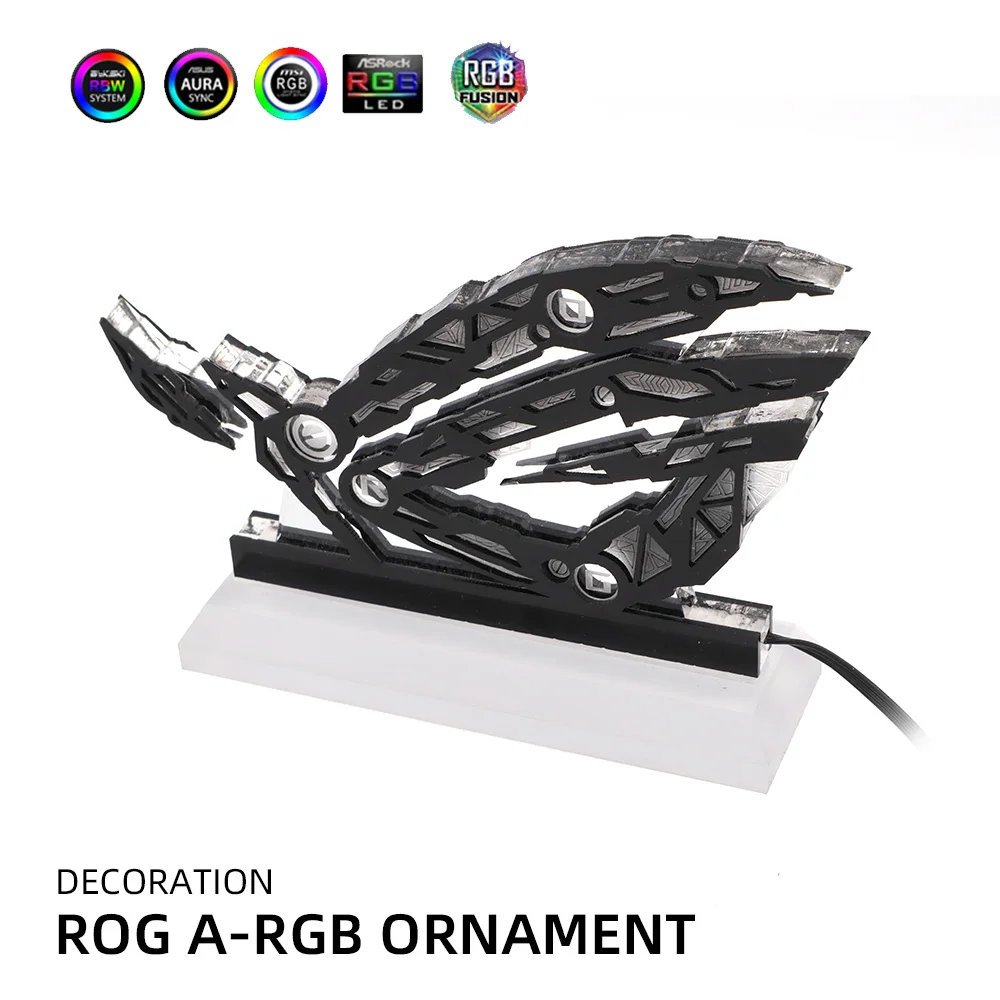 A RGB ROG фигурка убеждение украшение 5V3Pin Республика геймеров