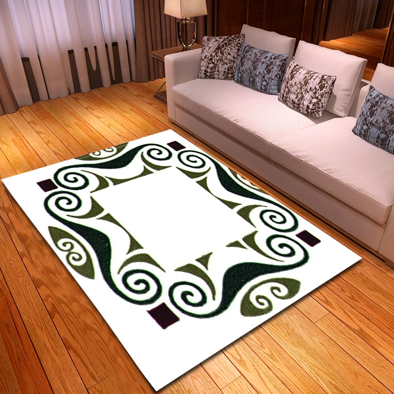 Ковер в винтажном стиле мягкий фланелевый коврик для столовой коврики спальни