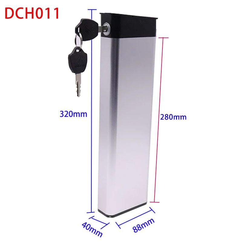 Folding eBike inner Battery Case DCH-003 DCH-006 DCH-009 DCH-014 DCH-015 Empty Box For Samebike LO26 20LVXD30 Lectric XP MATE X images - 6