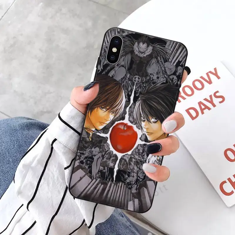 

Death Note Ryuk kira Phone Cases for iPhone 11 12 mini pro XS MAX 8 7 6 6S Plus X 5S SE 2020 XR