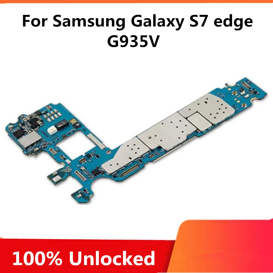 Хорошее качество для Samsung Galaxy S7 edge G935V материнская плата 32 ГБ Оригинальный