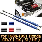 Аксессуары для 1988-1991 Honda CR-X CRX DXSiHF, передняя крышка капота, газовые стойки, подъемник, амортизатор, стержень из углеродного волокна