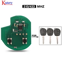 kutery 2 buttons 315mhz replacement smart remote car key circuit board fob for suzuki swift sx4 alto vitara ignis jimny splash