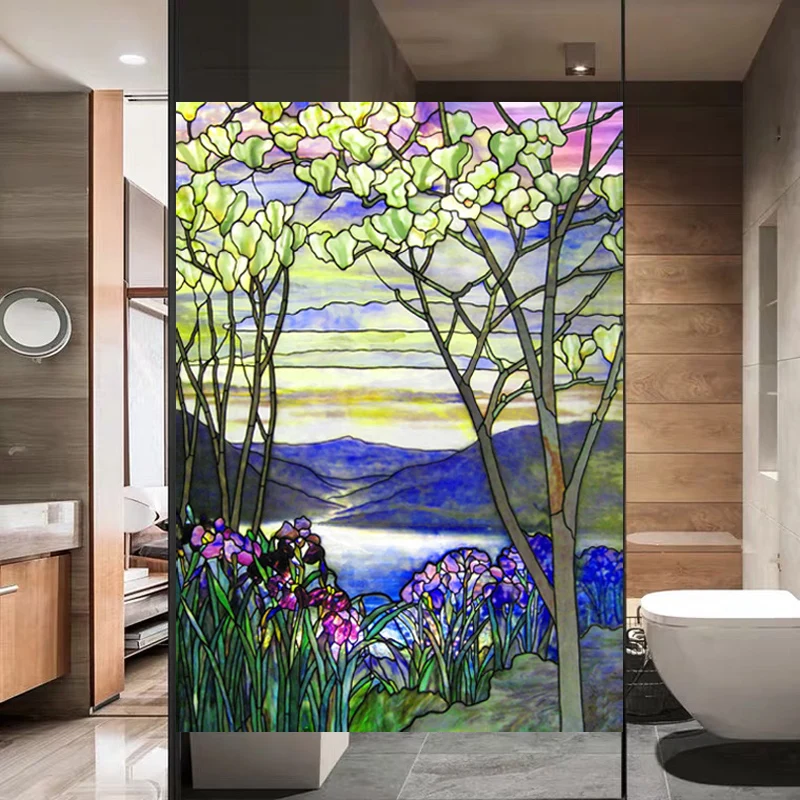 Европейская церковь Мозаика Искусство стекло пленка витражное окно