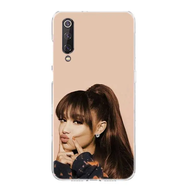 Силиконовый чехол Ariana Grande AG для Xiaomi Redmi Note 7 6 Pro 5 4 4X K20 7A S2 A1 A2 5A 6A Y3 Xiomi A3 9T 9 SE F1