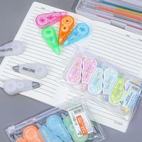 6pcsset mini correction tape typo correction kids student altered tape school stationery office supplie