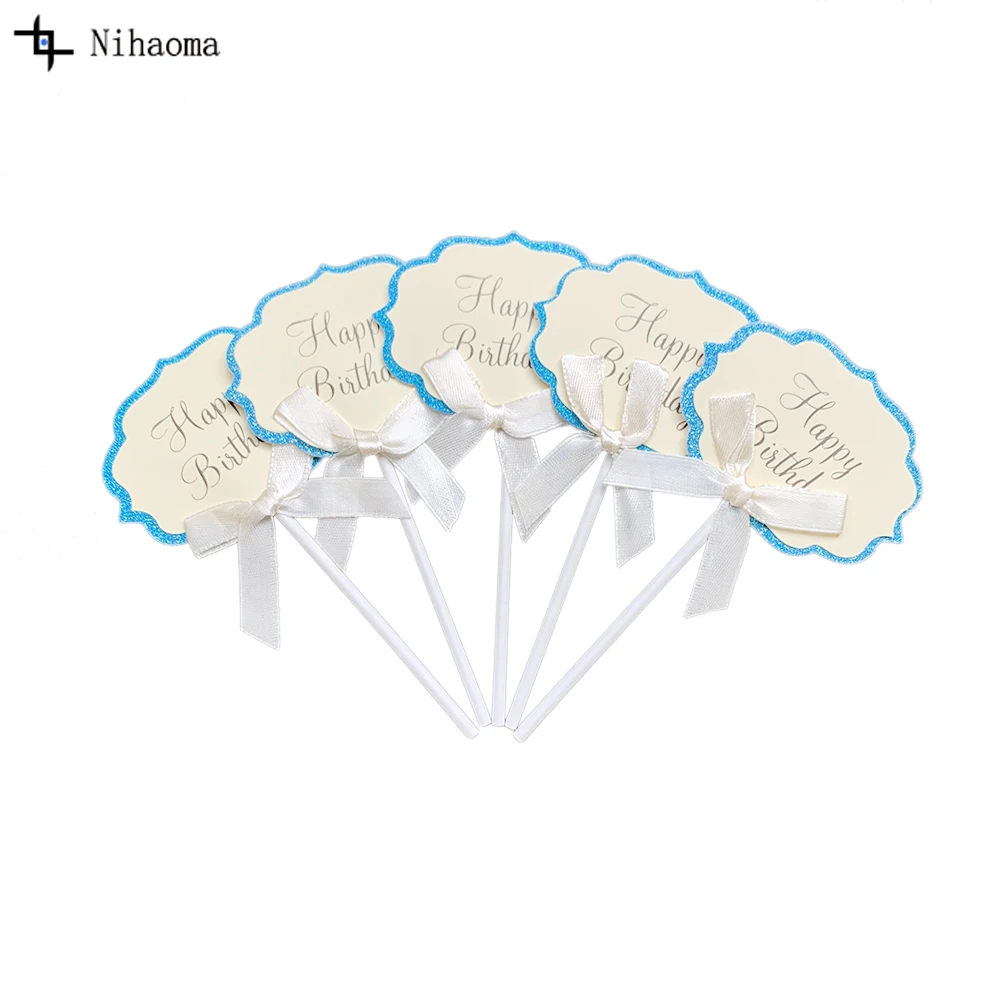 5/упаковка бумажные открытки для торта|Украшения своими руками вечеринки| |