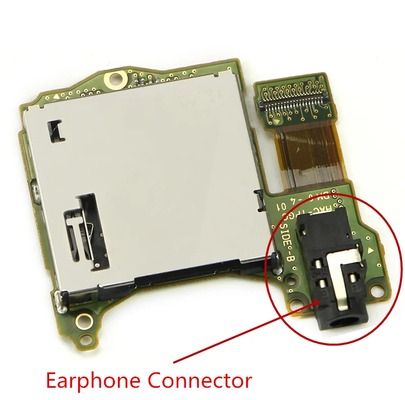 4PCS for NS Switch Headset Headphone Dock Earphone Connector Jack Plug Port Socket Repair Parts