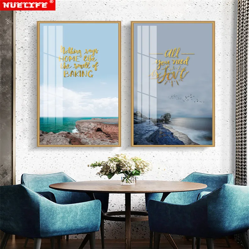 Entrance decoration painting restaurant living room landscape wall stickers corridor aislepainting 3D |