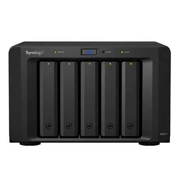 Внешний жесткий диск Nas Synology DX517 2 5-3 5 дюйма SATA 60 ТБ черный | Компьютеры и офис