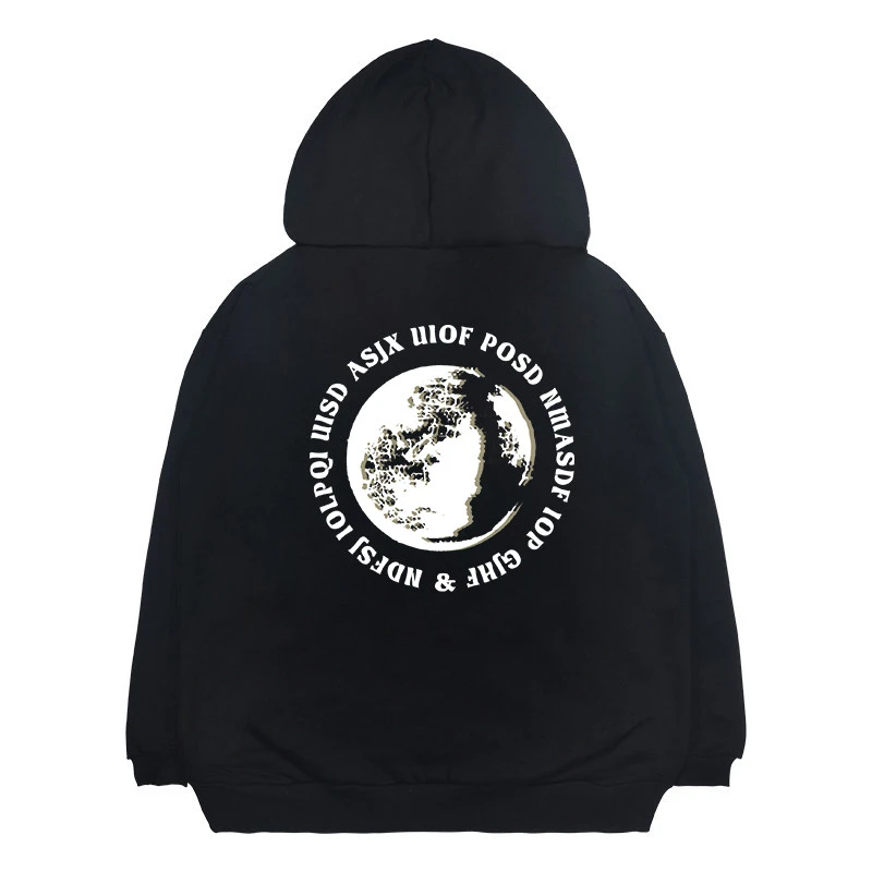 

New Spring Hoodie Women Men Streetwear Hip Hop Harajuku Loose Hoodie Sweatshirts Large Pockets Fashion English Print Pullover