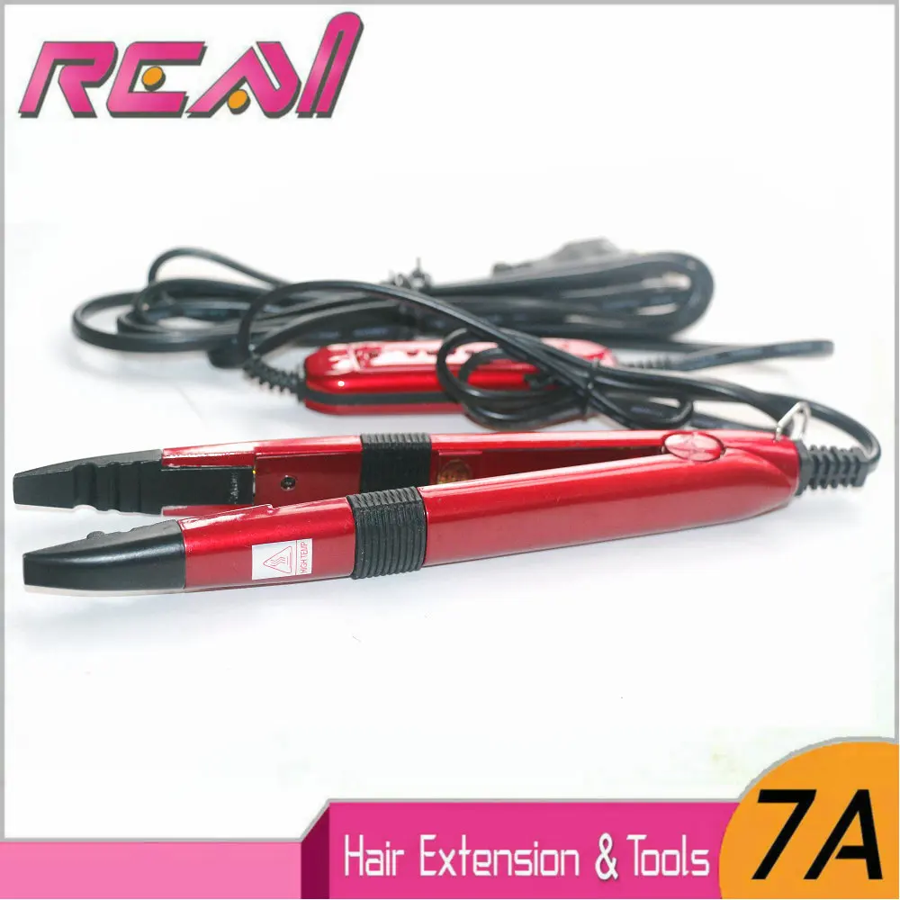 Salome Style Fusion Hair Connector Heat Keratin Tools Mini Extension Iron Euro Plug | Шиньоны и парики