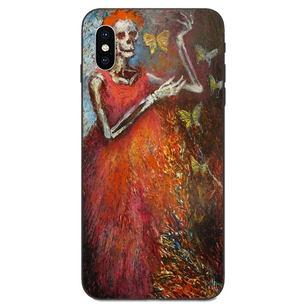 Baiser Rock Band Skull Soft TPU Phone Cover Case For Xiaomi Redmi Note 3 3S 4 4A 4X 5 5A 6 6A 7 7A K20 Plus Pro S2 Y2 Y3 | Мобильные