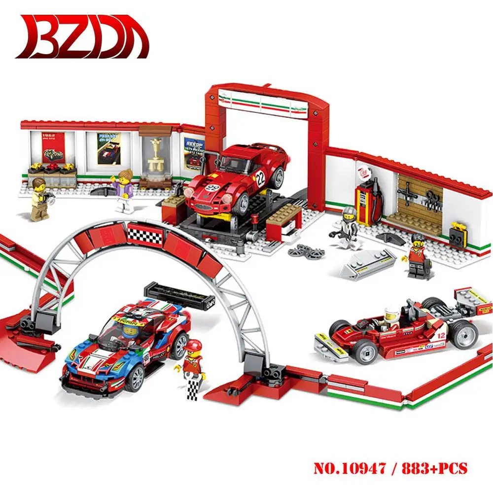 Ferr Окончательный Чемпион скорости гаража 915 шт гоночный автомобиль строительный