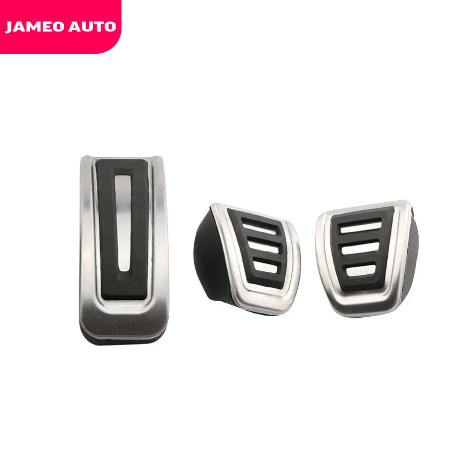 Jameo Авто сцепления газа педали тормоза чехол для Volkswagen VW Polo Bora Lavida Golf MK4 Santana Jetta Skoda