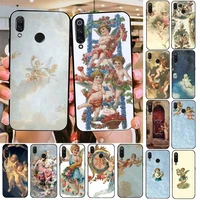 yndfcnb retro oil painting little angel phone case for redmi note 8pro 8t 6pro 6a 9 redmi 8 7 7a note 5 5a note 7 case