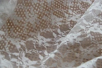 1 yard off whiteblack tulle floral embroidery lace fabric wedding dress lace fabric 59 width price