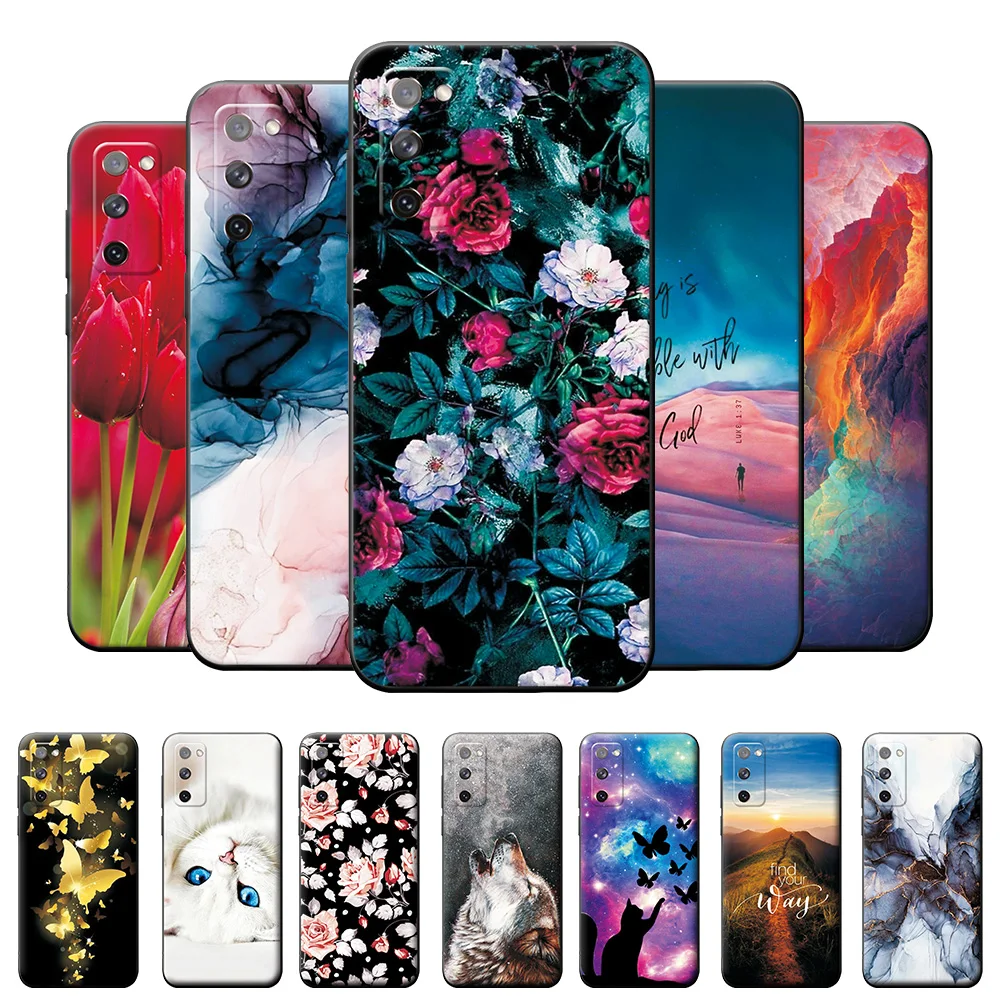 Чехол для Samsung Galaxy S20 Lite, силиконовый чехол-накладка для Samsung S20 Lite, S20 Lite, G781B, 6,5 дюйма