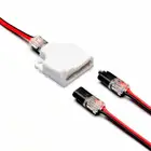 Разветвитель для светодиодных проводов 22-20AWG, Разъемы светодиодный светодиодных лент, распределительная коробка, быстсветодиодный светодиодный адаптер без пайки