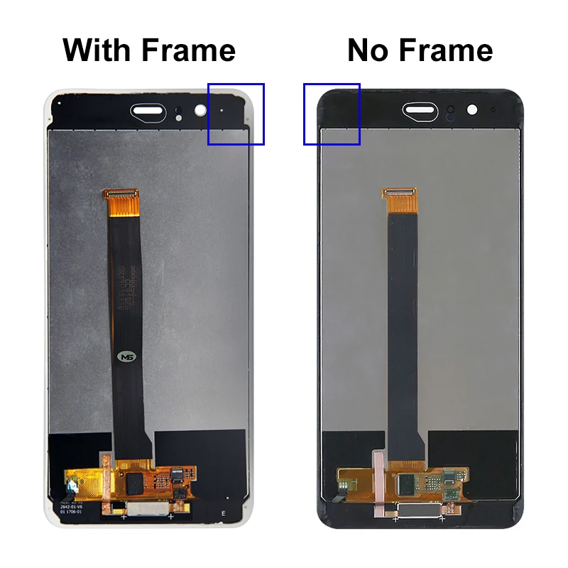 

For HUAWEI P10 Plus LCD VKY-L09 VKY-L29 LCD Display Touch Screen Digitizer Replacement Parts With Frame Have Fingerprint 5.5