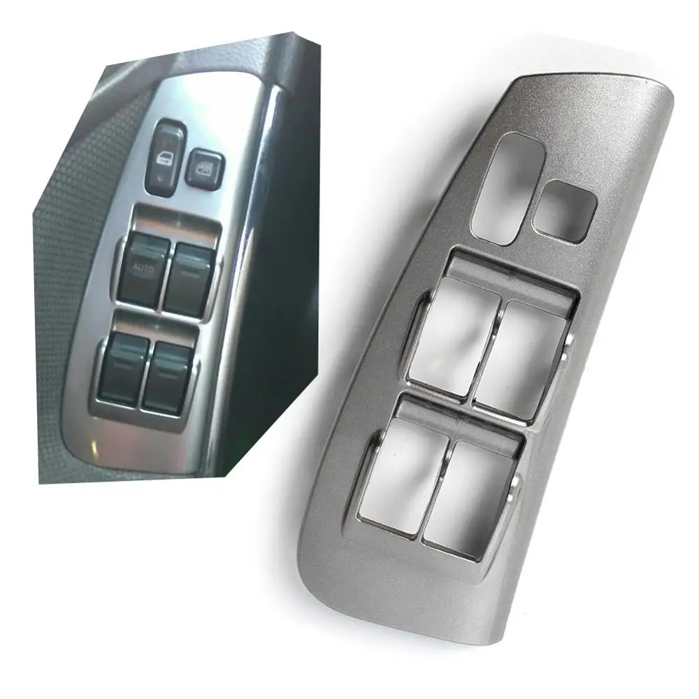 Car Door Panel Window Switch Bezel Left Side for Toyota Matrix Pontiac Vibe 2003 2004 2005 2006 2007 2008 74232-01030 88970397