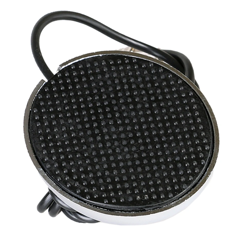 Нержавеющая сталь 360 градусов круглый ножной переключатель для тату педаль шахта