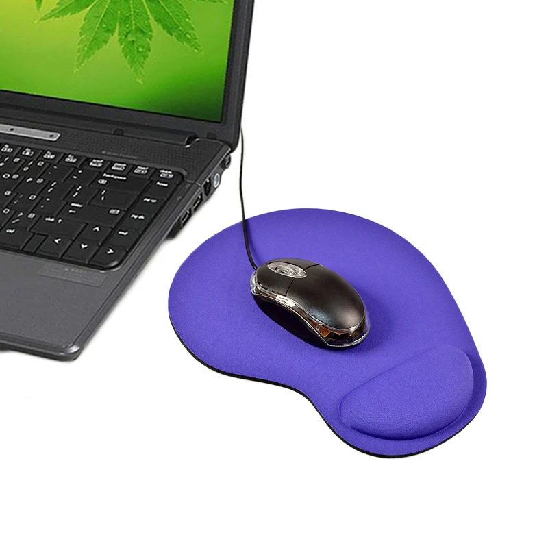 Защита запястья оптического трекбол PC утолщенный резиновый коврик для мыши