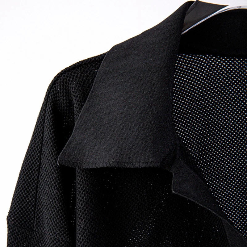 

[EAM] Irregular Big Size Knitting Sweater Loose Lapel Long Sleeve Women Pullovers New Fashion Tide Spring Autumn 2021 1DD6353