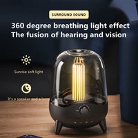 new breathing light bluetooth speaker creative lantern charging night light mini speaker led card subwoofer sleep night light