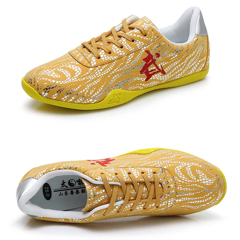 УШАЙН Качественные туфли с блестками для Ушу, Тай Чи, Кунг Фу, гламурные, для профессиональных соревнований мужчин и женщин.