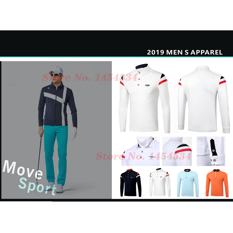 Мужская осенняя одежда спортивная рубашка поло быстросохнущая Весенняя с