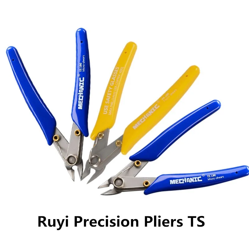 

MECHANIC 5 Inch Diagonal Pliers TS-190 Industrial Electrician Shearing Ruyi Pliers Multifunction Manual Repair Tool
