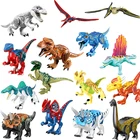 Конструктор Мир Юрского периода, динозавры, индоминус Рекс, сделай сам, тираннозавр, модели, детские игрушки, творцы, животные, подарок